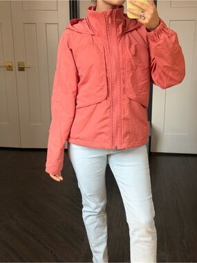 Lululemon Women's Coral Hooded Windbreaker Jacket